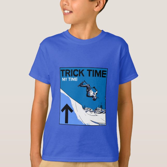 T-Shirt Pro Scooter Free Rider Tricks (Devant)