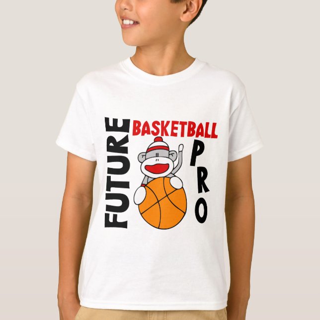 T-shirt Pro singe de chaussette de futur basket-ball (Devant)