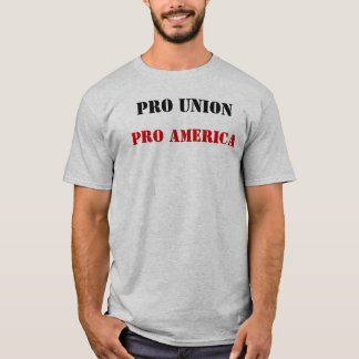T-shirt Pro union, pro Amérique