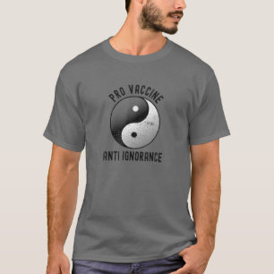 T-shirt Pro Vaccine Anti Ignorance - Tir entièrement Vacci