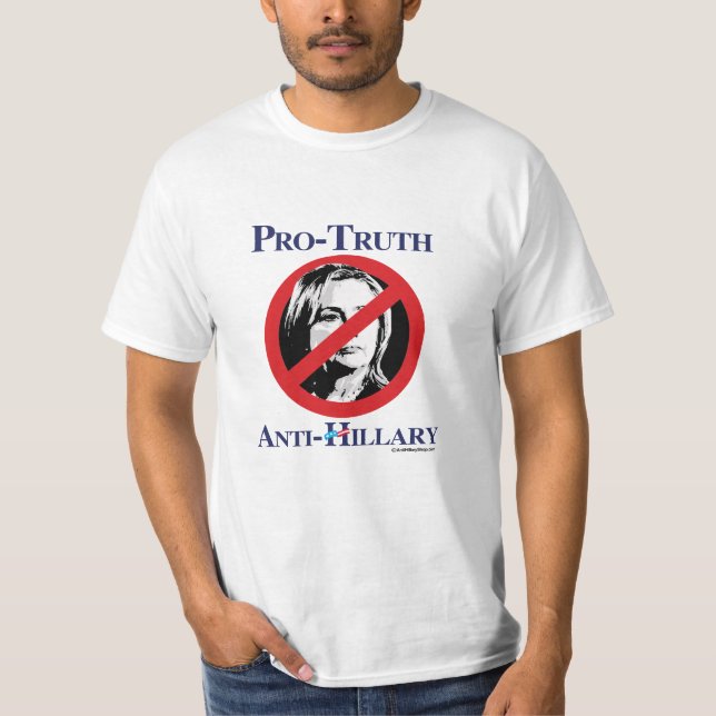 T-shirt Pro-Vérité Anti-Hillary - anti Hillary png.png (Devant)