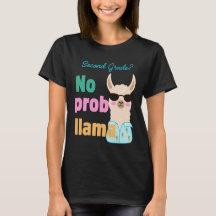 t-shirt prob-llama de deuxième classe