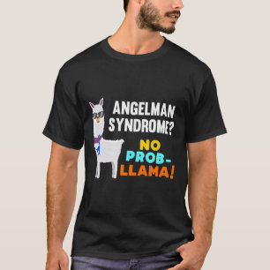 T-shirt Prob-llama guerrier du syndrome d'Angelman surviva