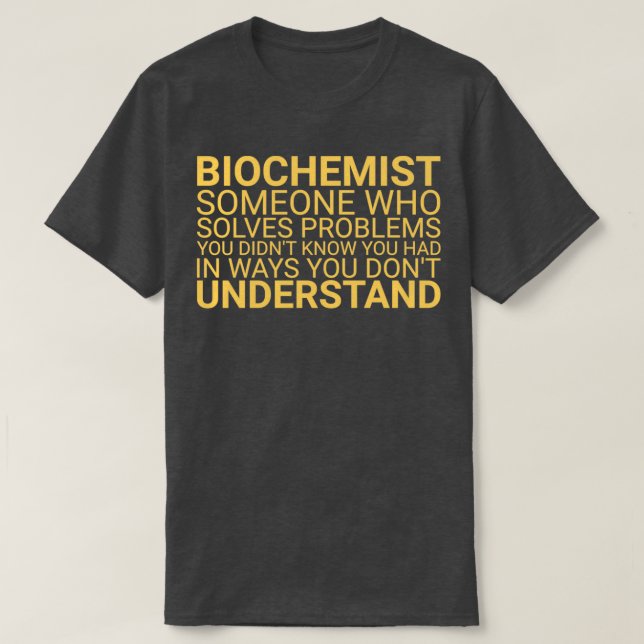 T-shirt Problème biochimique Biochimie 1 (Design devant)