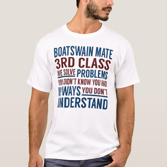 T-shirt Problème de Boatswain (Devant)