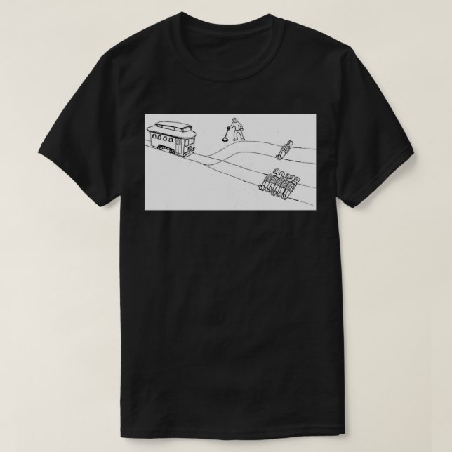 T-shirt Problème de chariot 1 (Design devant)