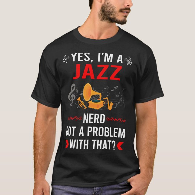 T-shirt Problème de Jazz (Devant)