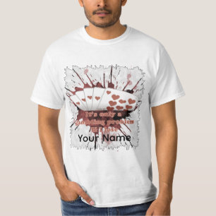 T-shirt Problème de jeu de poker