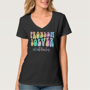 T-shirt Problème de l'enseignant en mathématiques Solveur 
