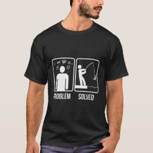 T-shirt Problème de pêche Poisson résolu