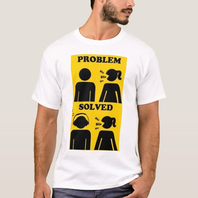 T-shirt Problème résolu (Devant)