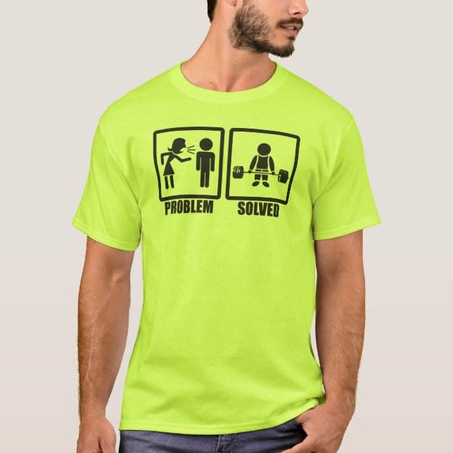 T-shirt Problème résolu - Démontage (Devant)
