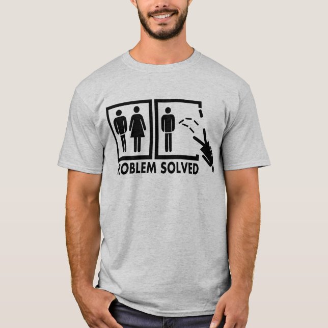 T-shirt Problème résolu - femme (Devant)