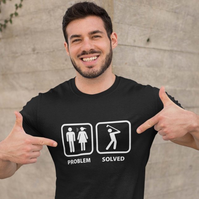 T-shirt Problème résolu Golf (Créateur téléchargé)
