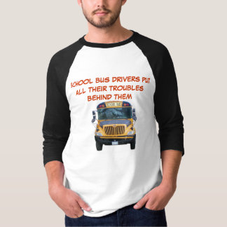 T-shirt Problèmes de chauffeur d'autobus scolaire