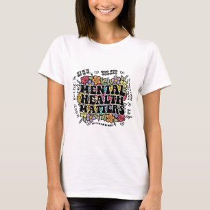 T-shirt Problèmes de santé mentale Femmes Hommes Enfants