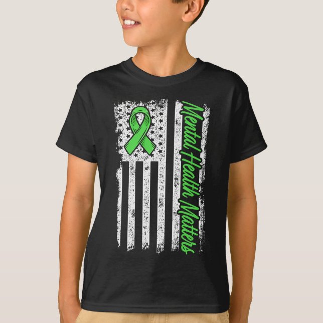 T-shirt Problèmes de santé mentale Lutter contre la stigma (Devant)