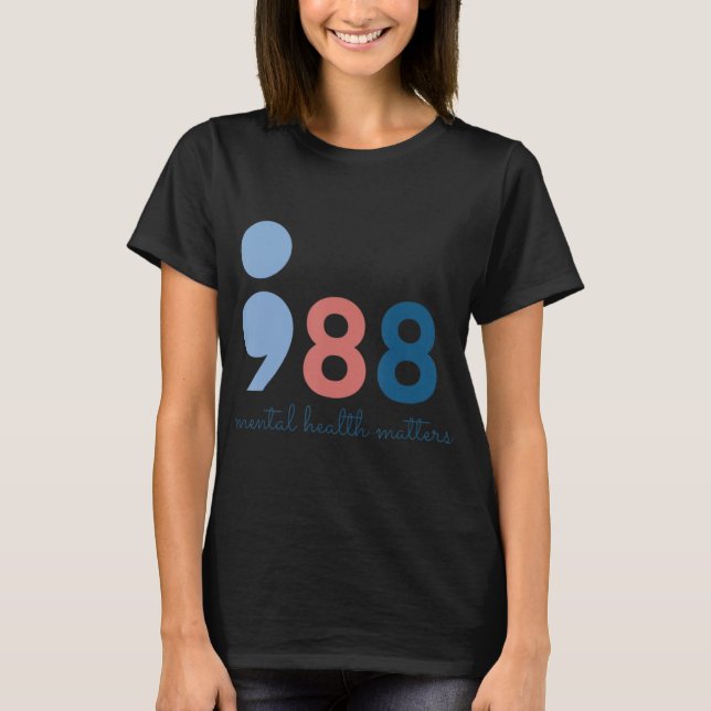 T-shirt Problèmes de santé mentale Sensibilisation à la pr (Devant)