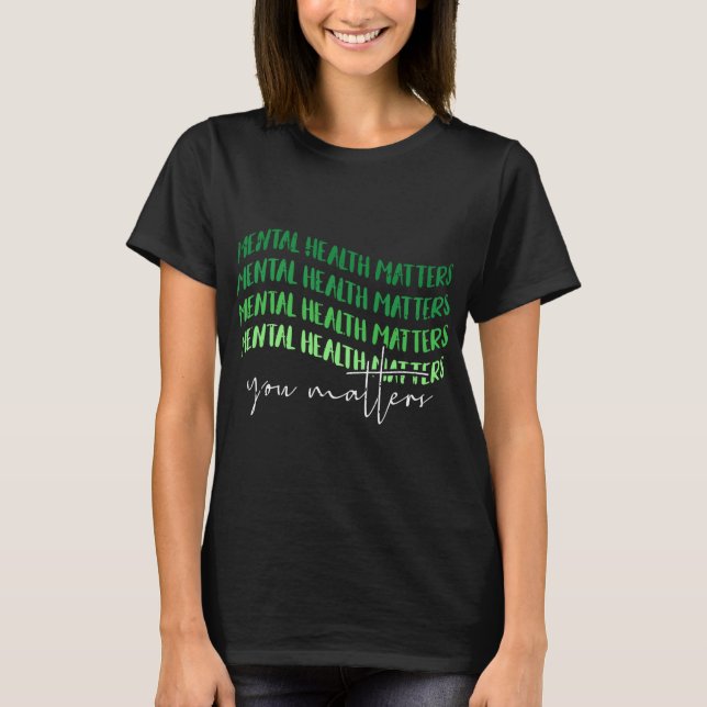 T-shirt Problèmes de santé Sensibilisation Guerrier Consei (Devant)