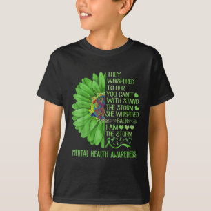T-shirt Problèmes De Sensibilisation À La Santé Mentale To