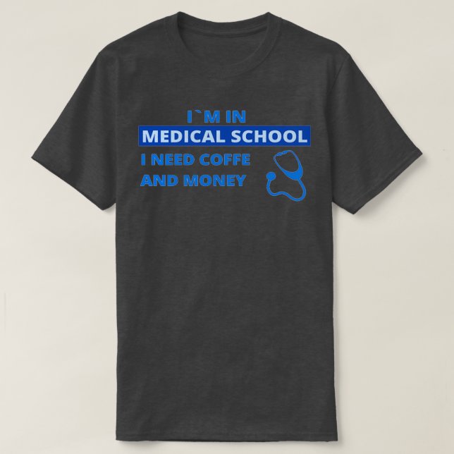 T-shirt Problèmes des élèves de l'école Médicale 1 (Design devant)