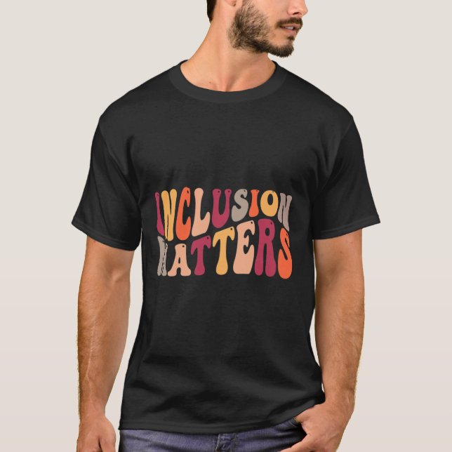 T-shirt Problèmes d'inclusion Éducation spéciale Autisme (Devant)