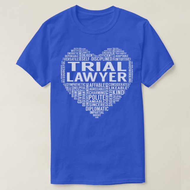 T-shirt Procéder à l'avocat Heart (Design devant)