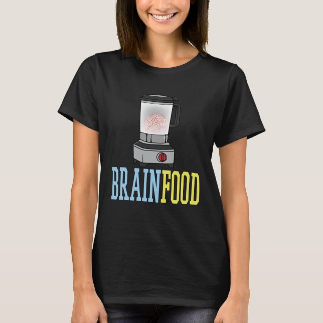 T-shirt Processeur pour alimentation cérébrale (Devant)