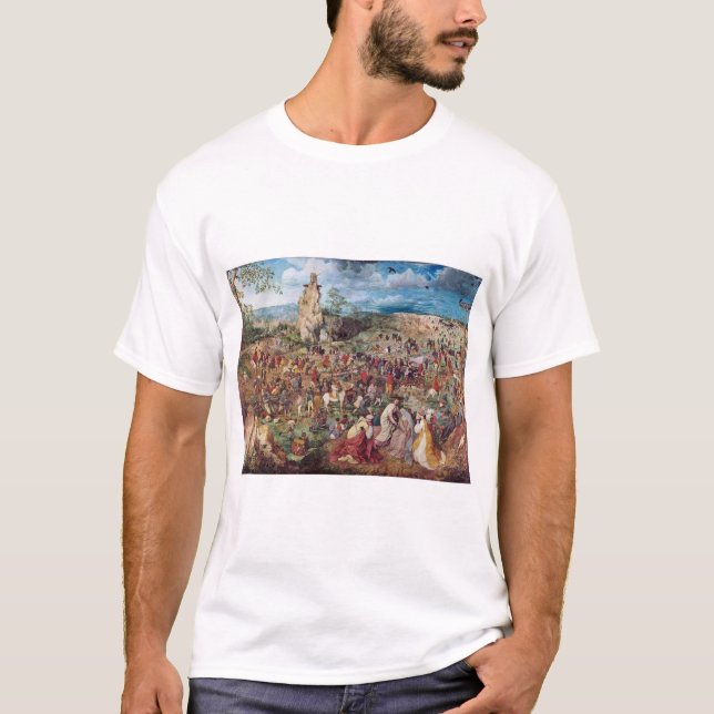 T-shirt Procession au Calvaire, Pieter Bruegel (Devant)