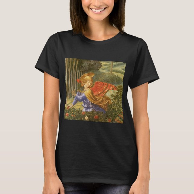 T-shirt Procession des Rois Mages Ange par Benozzo Gozzoli (Devant)