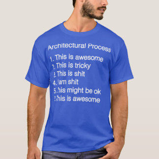 T-shirt Processus architectural