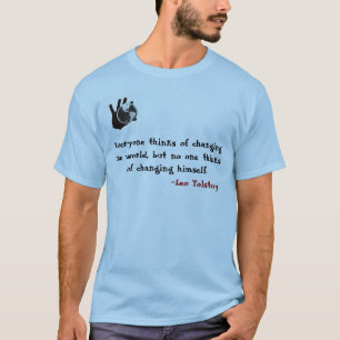 T-shirt Processus de pensée de Tolstoy