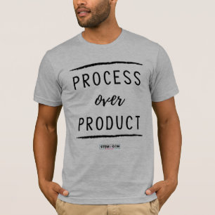 T-shirt Processus masculin sur le produit Tee