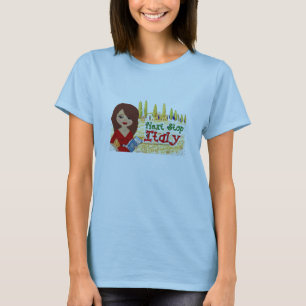 T-shirt Prochaine chemise de logo de l'Italie d'arrêt