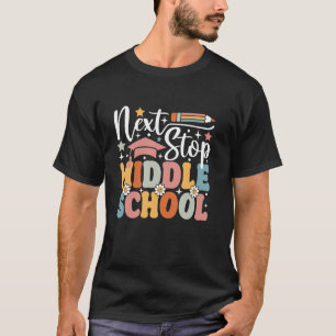 T-shirt Prochaine étape Collège École primaire Diplômés