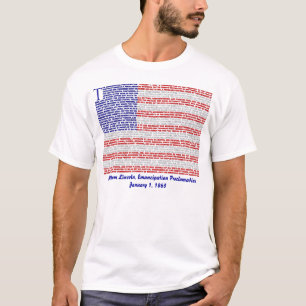 T-shirt Proclamation d'émancipation