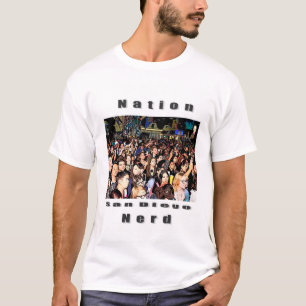 T-shirt Proclamez la nouvelle nation nerd en tout de nous