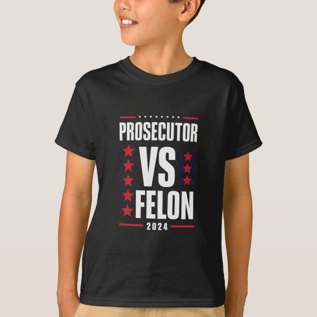 T-shirt Procureur contre délinquant 2024 (Devant)