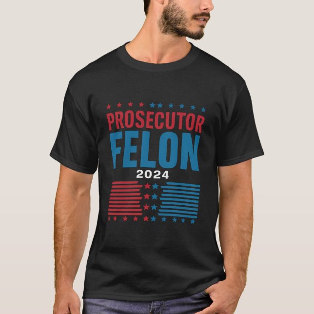 T-shirt Procureur contre délinquant 2024 (Devant)