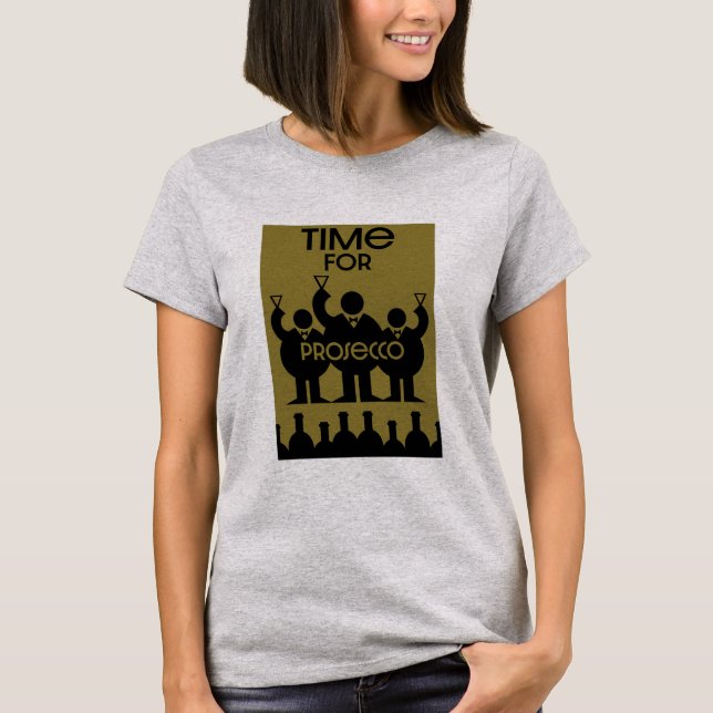 T-shirt Procurez-vous des boissons à vin (Devant)