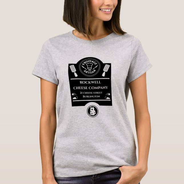 T-shirt Producteur de fromage (Devant)