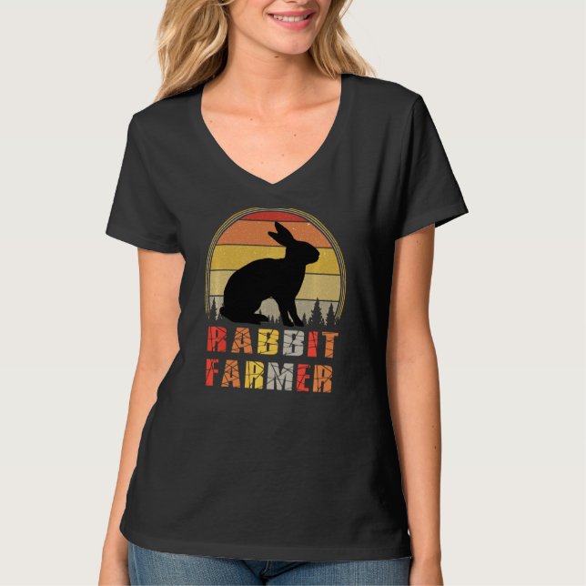 T-shirt Producteur de lapins (Devant)