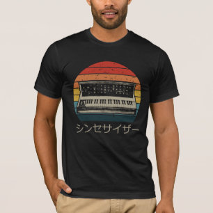 T-shirt Producteur de musique analogique Retro Modular Syn