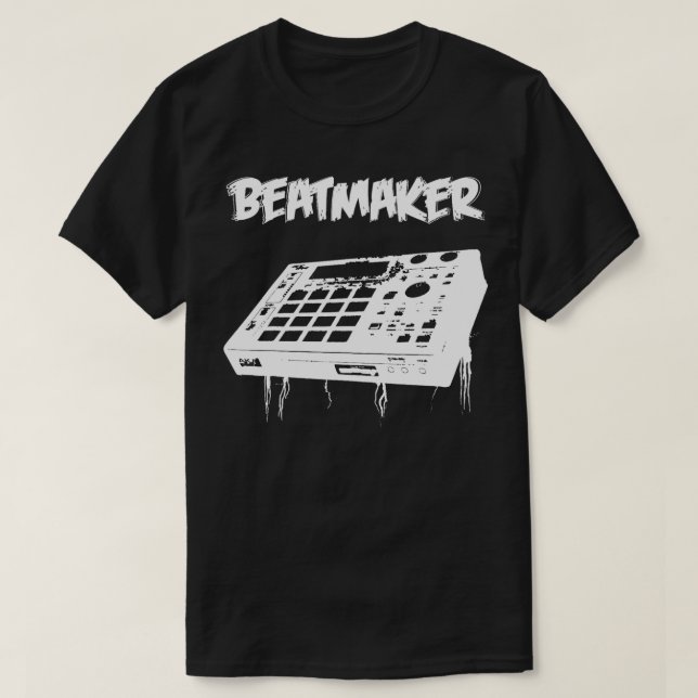 T-shirt Producteur de musique Beatmaker (Design devant)