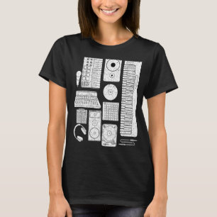 T-shirt Producteur de musique Compositeur d'instruments él