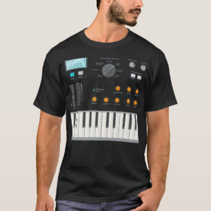 T-shirt Producteur De Musique Et Beats De Synthétiseur Ou 