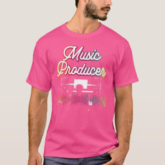 T-shirt Producteur de musique musicien et beatmaker