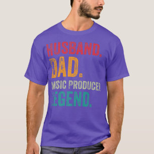 T-shirt Producteur De Musique Papa Mari Fabriquant Des Bea