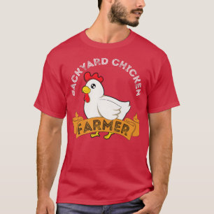 T-shirt Producteur de poulet jardin