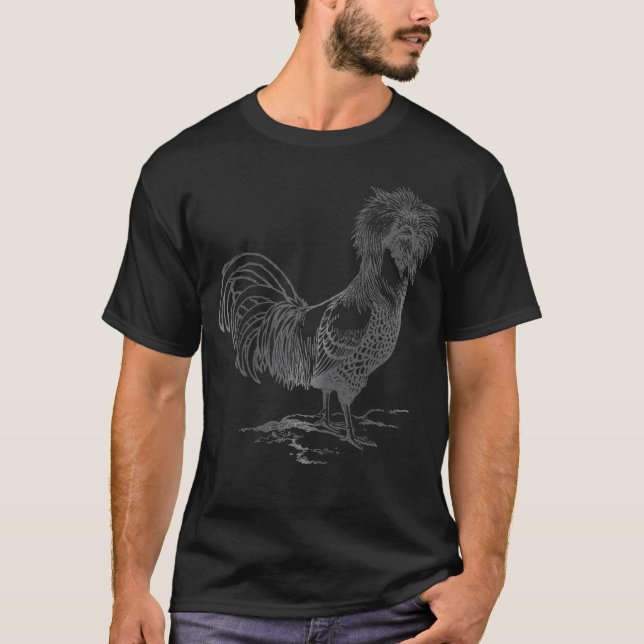 T-shirt Producteur de poulet polonais (Devant)